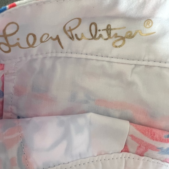 Lily Pulitzer Buttercup Shorts Sz 10 - Picture 4 of 4